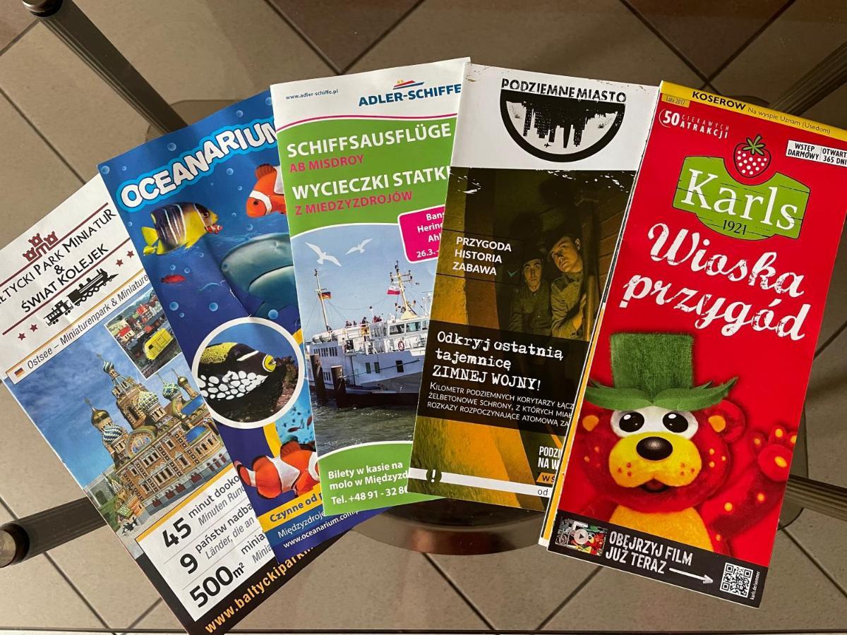 Willa Mira 200 Metrow Od Morza Miedzyzdroje Buitenkant foto